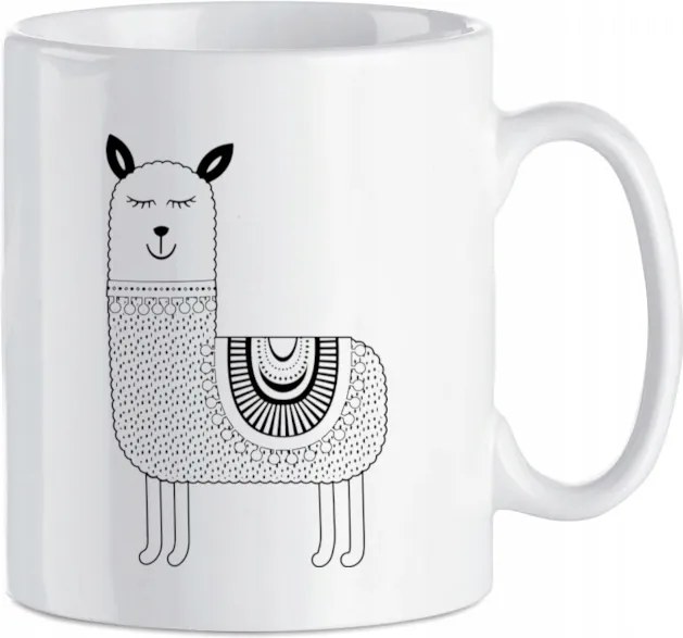 Bögre Cool állatmintás Lama 330 ml
