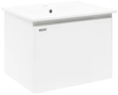 Naturel Ancona Fürdőszobaszekrény mosdóval 60x45x46 cm fehér ANCONA260DVB