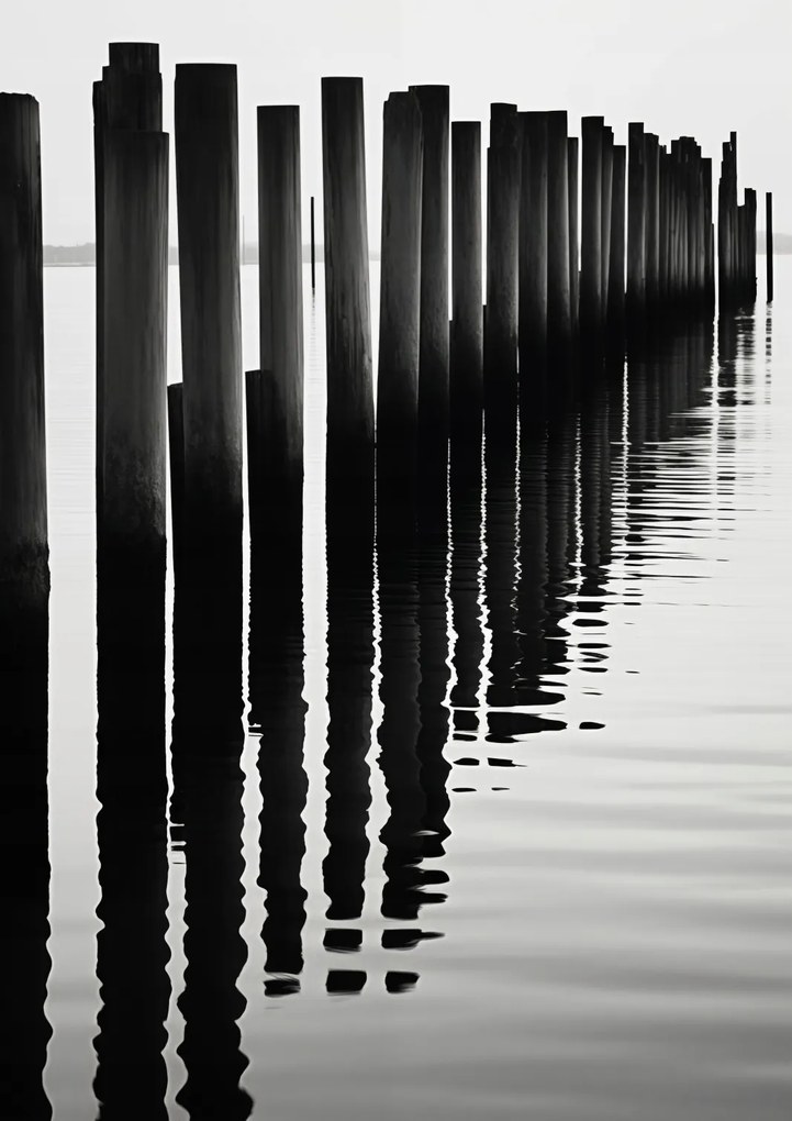 Poszter 21x29,7cm Víz és fa ritmus