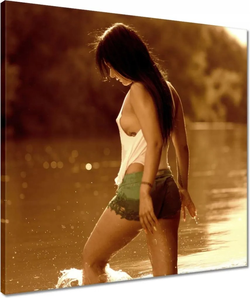 Vászonkép 50x50 Csinos nők Csajok Nagymamák