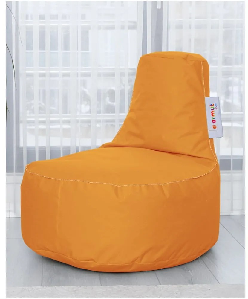 Narancssárga babzsákfotel EVA Sport – Floriane Garden