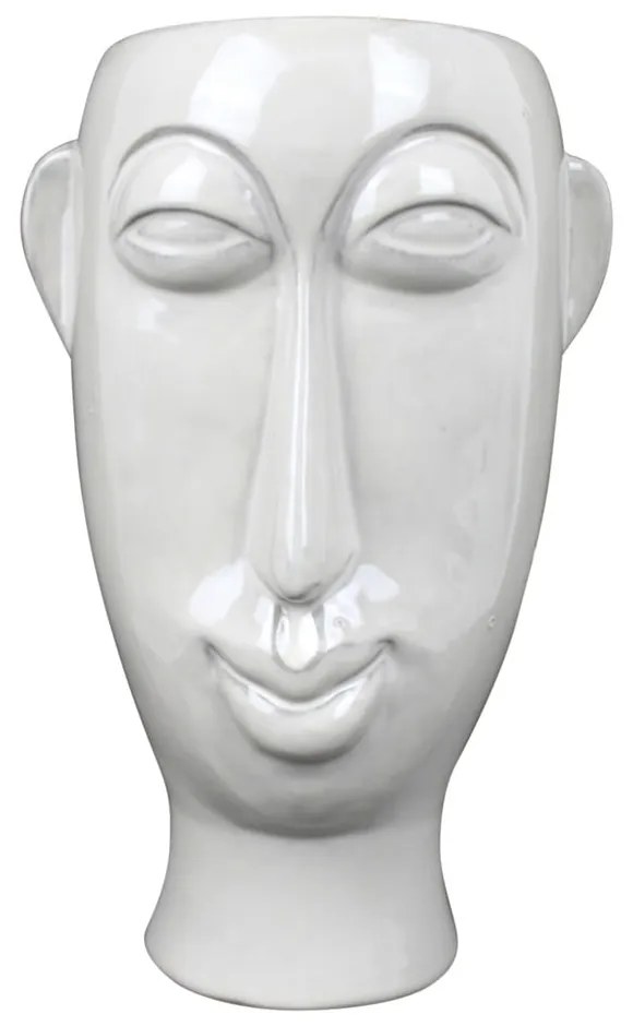 Mask fehér porcelán váza, magasság 27,2 cm - PT LIVING
