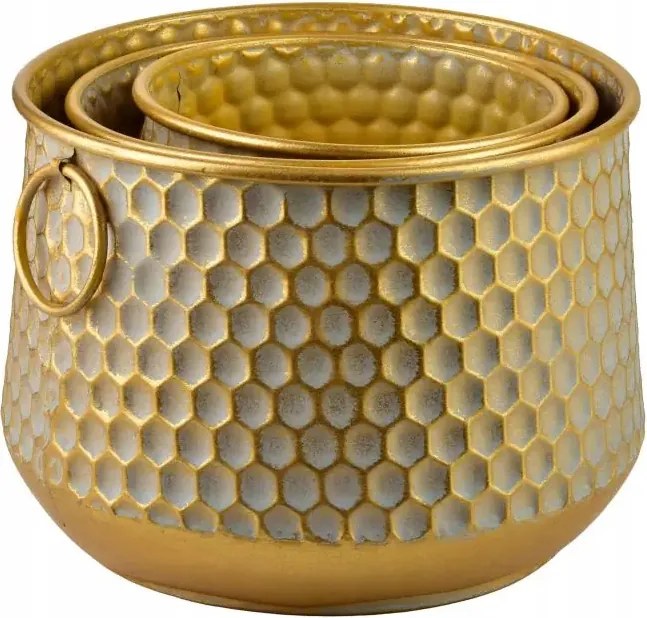 Stílusos védőburkolat Hexagone Glow L arany 26cm