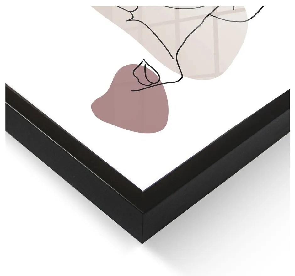 Kép 50x70 cm Woman Pink – Styler