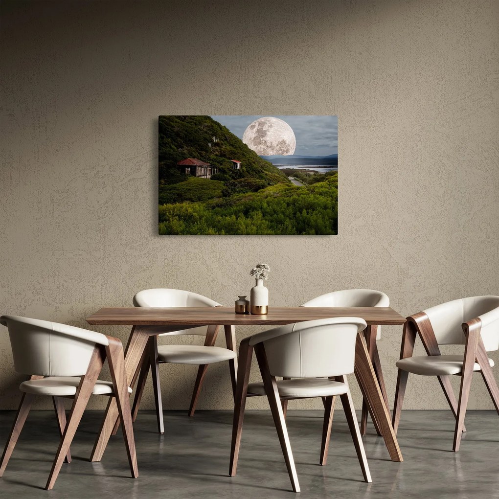 Holdas tájkép (90x60 cm)