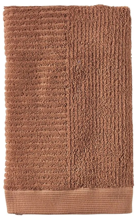 Narancssárgás barna pamut törölköző 50x100 cm Terracotta – Zone