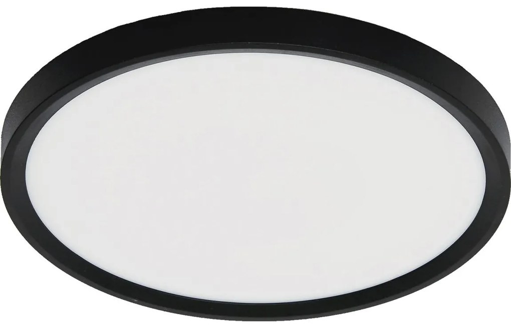 Fulgur 42362 - LED Mennyezeti lámpa NOMY LED/24W/230V átm. 30 cm fekete