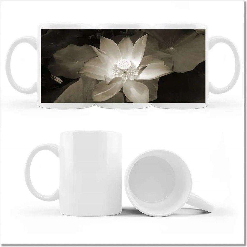 Fotó bögre Lótusz Lótuszvirág