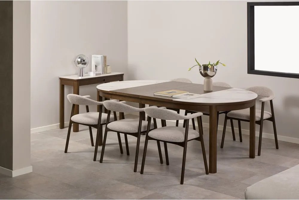 Hosszabbító asztallap szett tölgyfa dekorral 2 db-os 50x120 cm Southampton – Actona