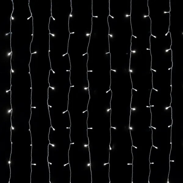 Aigostar - LED kültéri karácsonyi fényfüzér 288xLED/3,6W/230V 1,5x1,8m IP44 hideg fehér