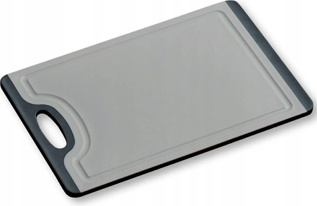 Vágódeszka Csúszásgátló Szürke erős műanyag 29,5x19,5 cm