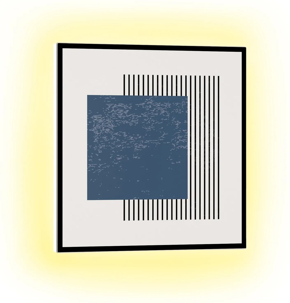 Klarstein Mojave 500 smart, infravörös hősugárzó 2 az 1-ben, konvektor, 60 x 60 cm, 500 W, RGB világítás