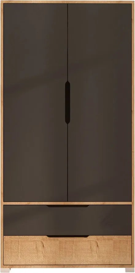 Flora 90 - Sapphire Oak, Anthracite
