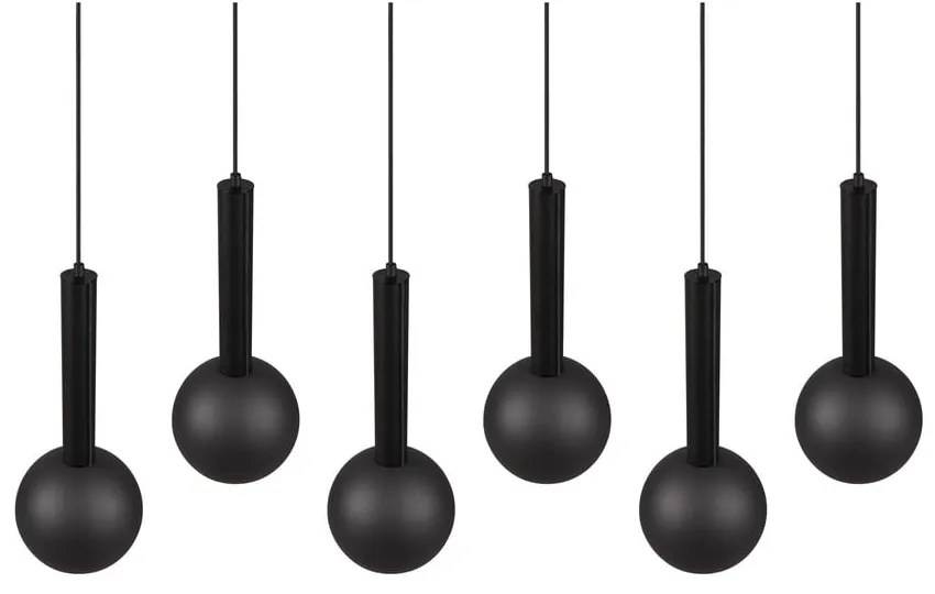 Fekete függőlámpa Ciliana – CINQUE