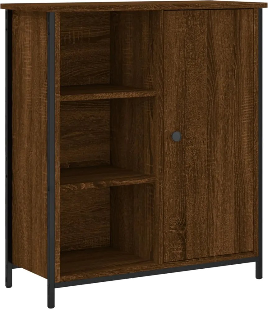 vidaXL barna tölgy színű szerelt fa tálalószekrény 70 x 30 x 80 cm