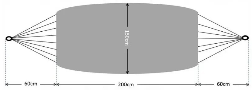 Függőágy Nawi 1 (zöld). 1096449