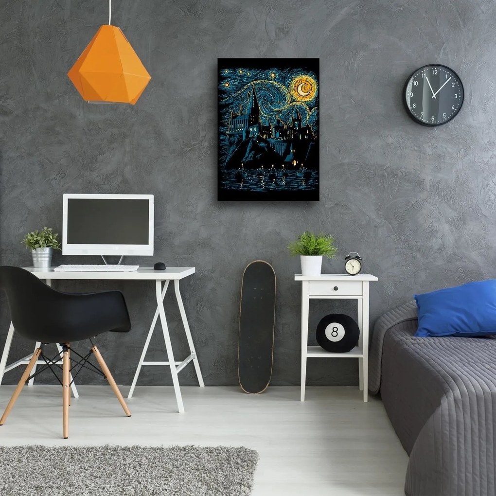 Gario Vászonkép Kastély a lejton - DDJVigo Méret: 70 x 100 cm
