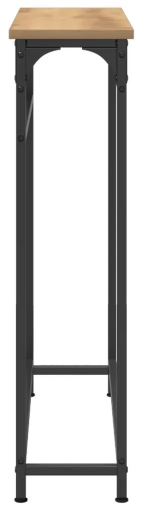 Konferenciapultrina Artizán Tölgy 75x19,5x75 cm Mérnöki Fa és Acél