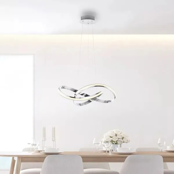 Paul Neuhaus 8291-17 - MELINDA LED 30W/230V állítható fényű függeszték