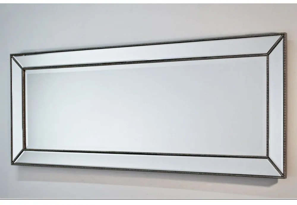 Clariee gyöngyfüzér dekor tükör 60x160 cm