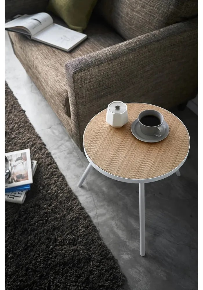 Kerek tárolóasztal 48x49 cm Tower – YAMAZAKI