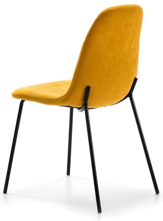 Sárga étkezőszék szett 4 db-os Renne – Marckeric