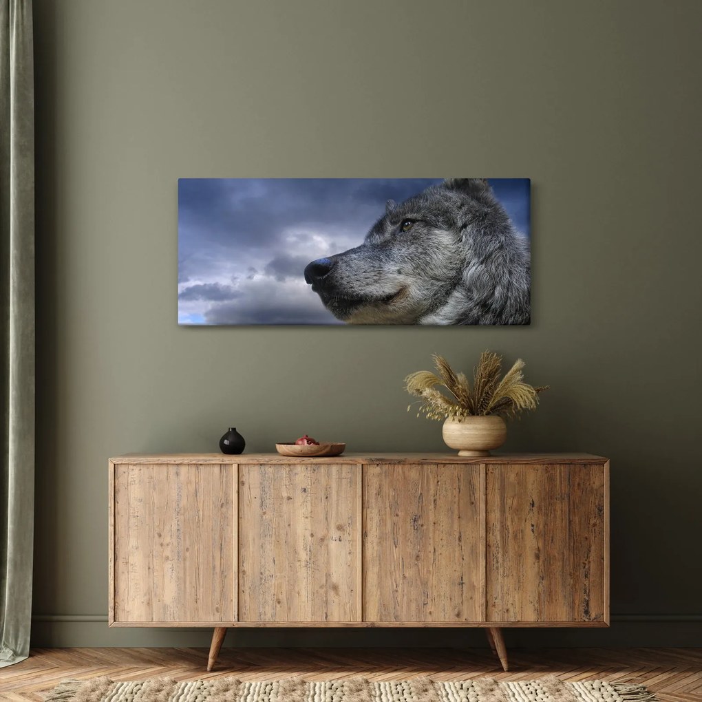 Kép - Farkas feje (120x50 cm)