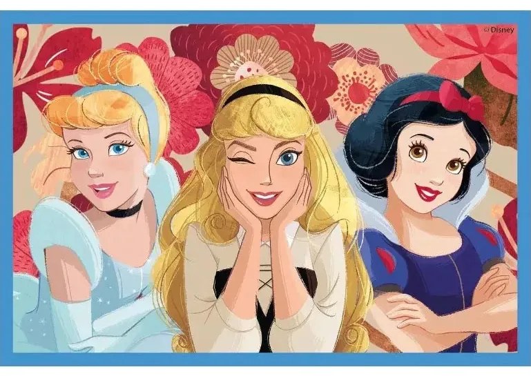 Disney Hercegnők Bonding mesekocka 6 db-os Clementoni