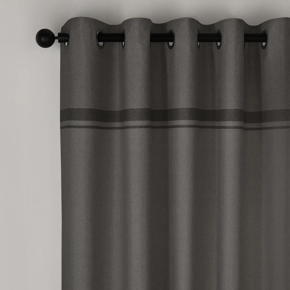 Szürke függöny szett 2 db-os 168x137 cm Melville – Catherine Lansfield