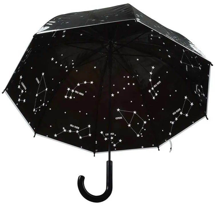 Csillagos égbolt esernyő, 81 cm átmérőjű