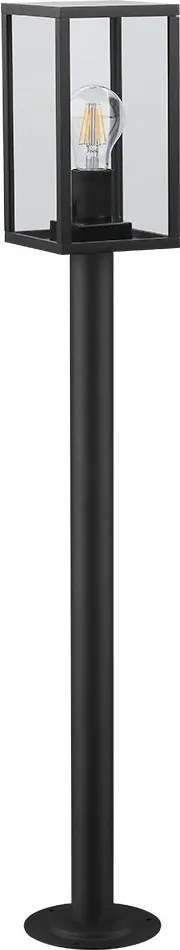 PREZENT 65305 LOARA Modern Kültéri Állólámpa Grafit, Átlátszó E27 IP44