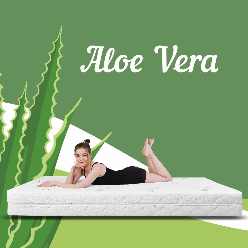 EMI Aloe Vera Extra matrachuzat: 80x190 cm 10 cm