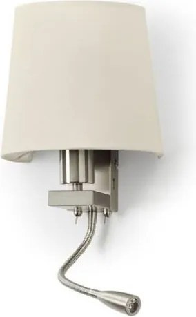 Novolux FIRENZE 507F-Y05X1B-35 Fali lámpa 2x60W, 3W/E27, LED 240LM IP20