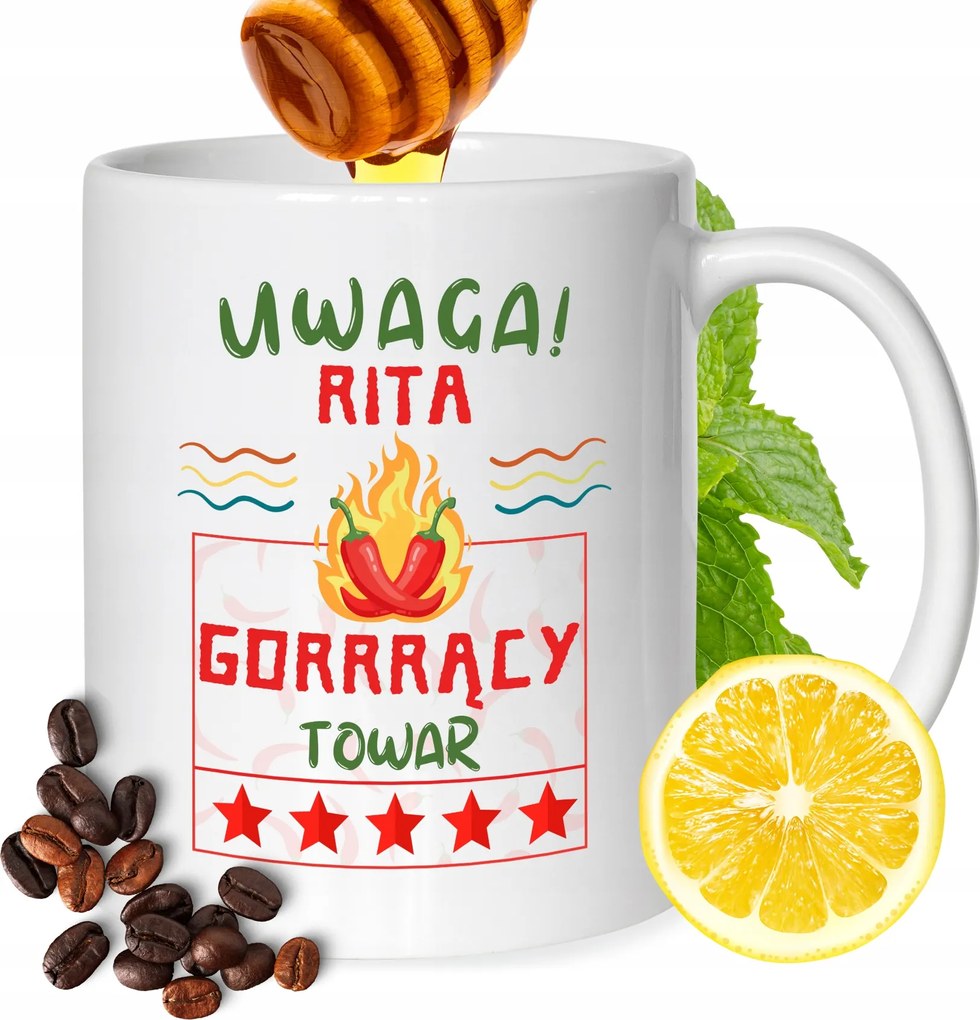 Bögre Rita Barátnő Feleség Barátnő Ajándék Nyomtatott Fehér 330ml