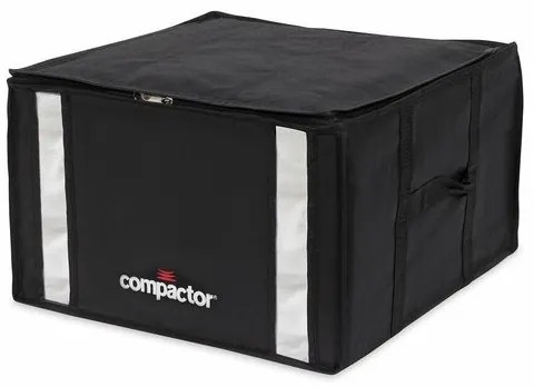 Tárolódoboz Compactor 3D Black Edition, 125 l, fekete