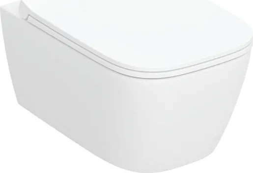Geberit Smyle wc soft close ülőkével felakasztható fehér fényes felülettel hátsó kifolyással 503.171.00.1