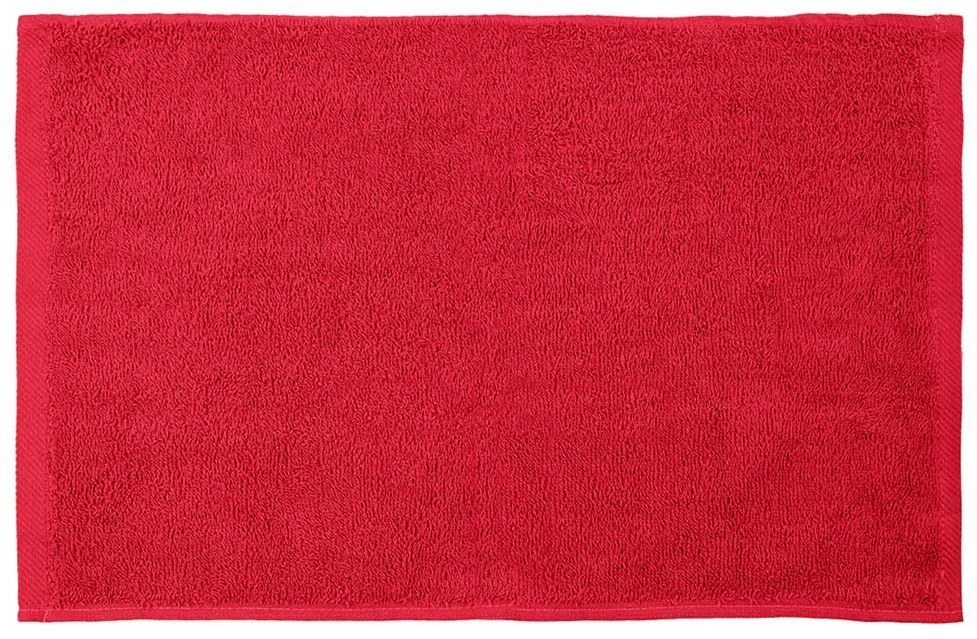 Bella piros gyermek törölköző 30x50 cm, 100% pamut