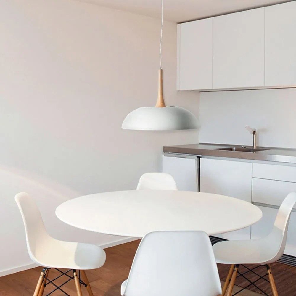 Nordic fehér függőlámpa - SULION