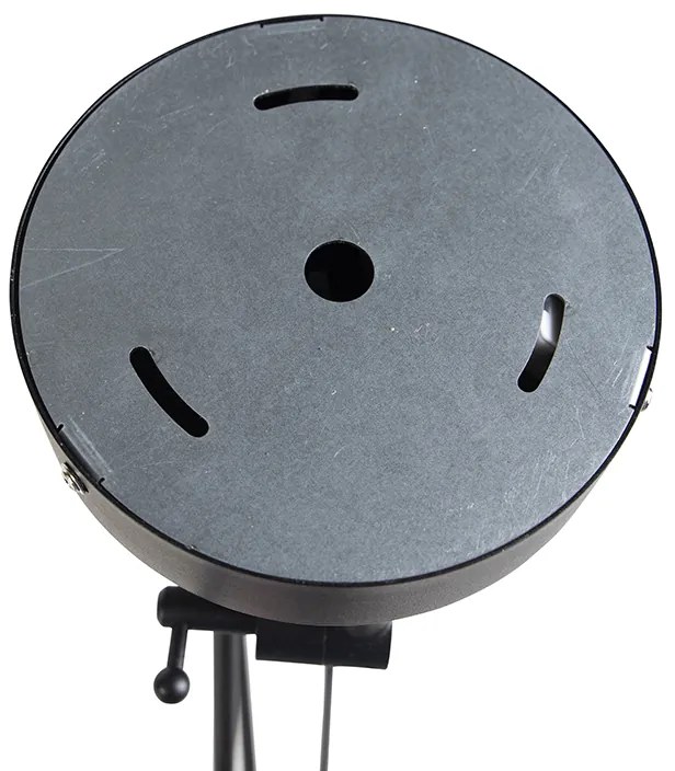 Függőlámpa fekete fehér vászon árnyékolókkal 35 cm 2-lámpás - Blitz