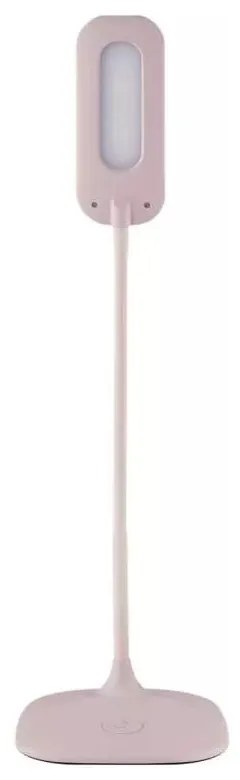 Világos rózsaszín LED szabályozható asztali lámpa (magasság 55 cm) Stella – EMOS