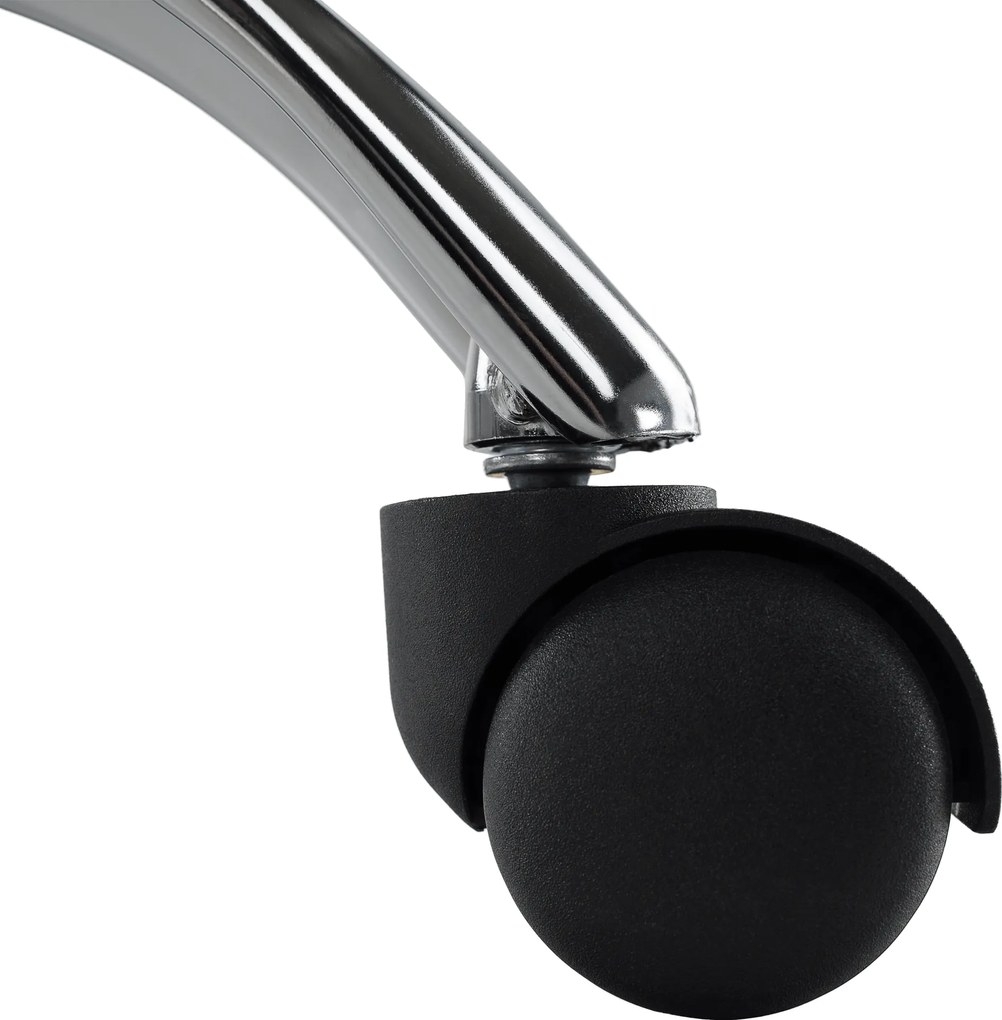 Magasított munkaszék, barna/fekete, TAMBER