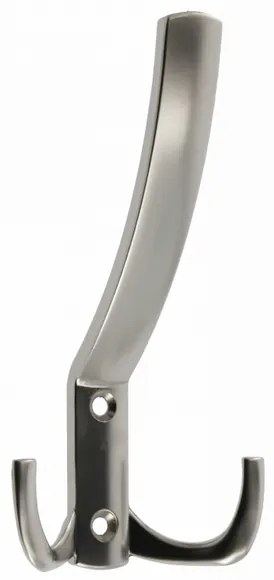 Fogas fém, K23-D1, kalaptartós, matt nikkel