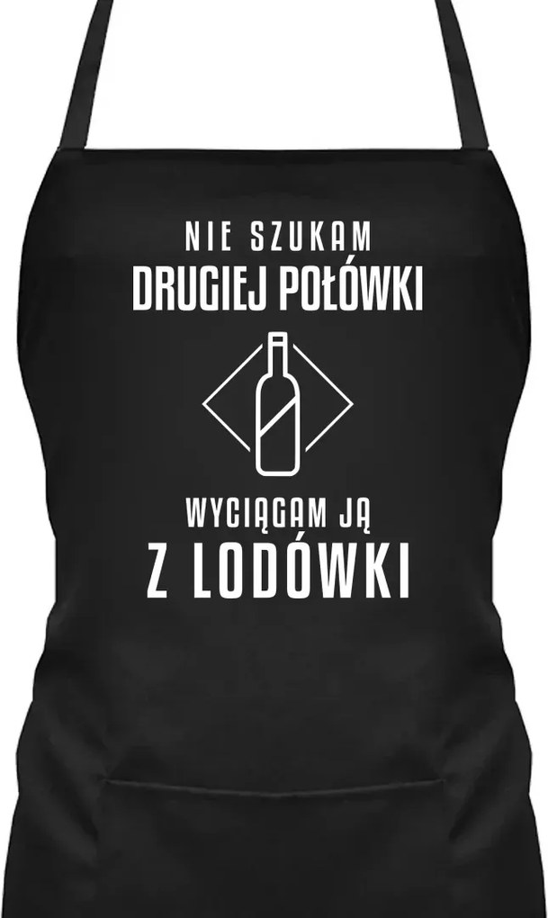 Nem a másik felét keresem, hanem kihúzom a hűtőből Vicces Kötény