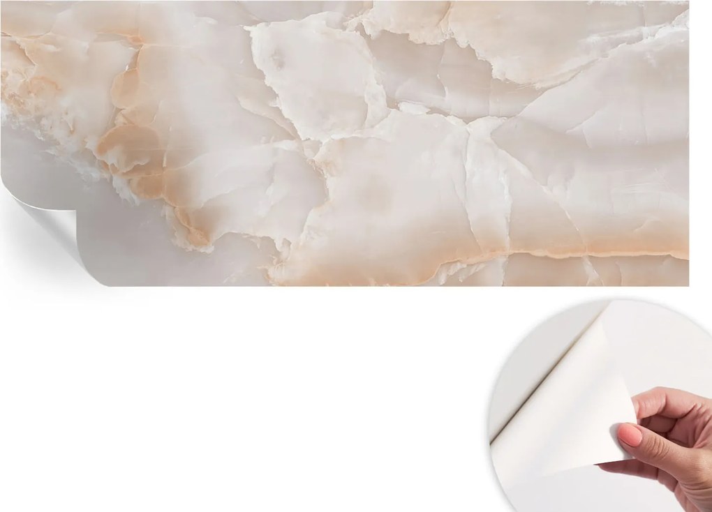 Öntapadós tapéta Divatos 3D fali ragasztóval Kő minta 250x104 cm