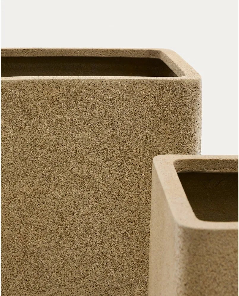 Műkő kaspó szett 2 db-os Minoa – Kave Home