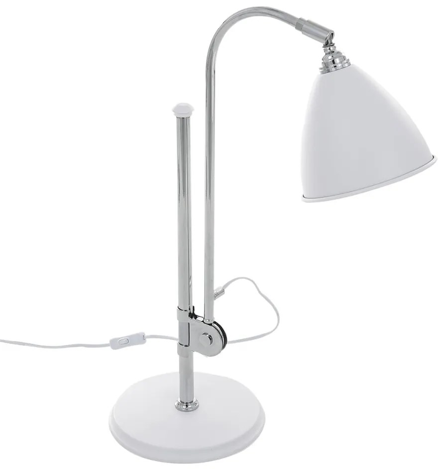 Italux EVATO MTE2062/1C-WH Asztali lámpa 1x60W/E14 IP20