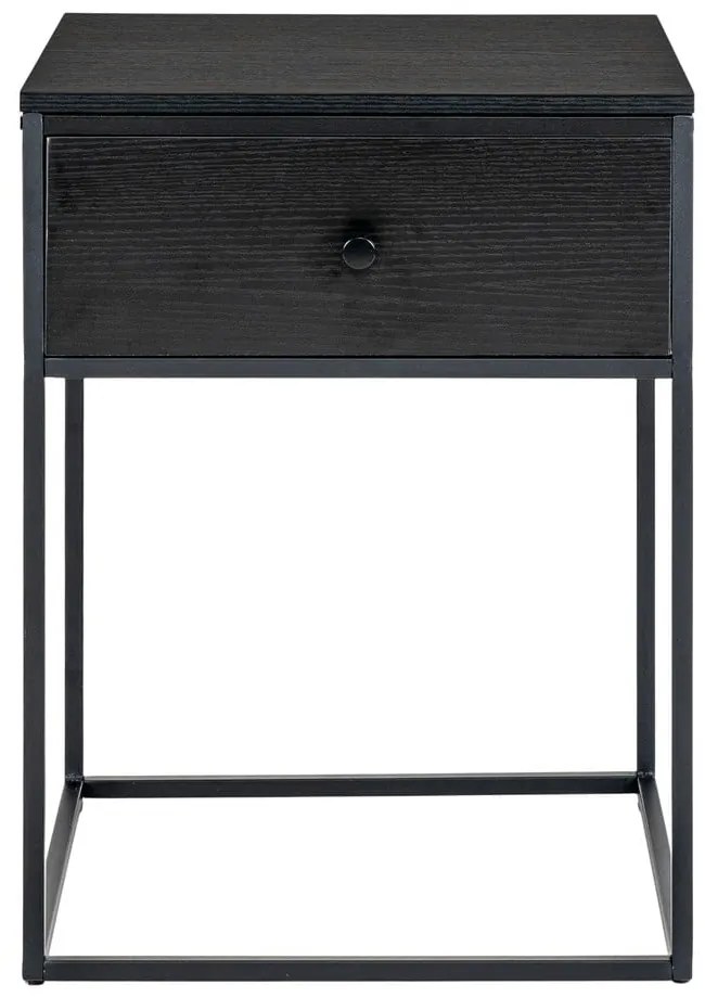 Fekete éjjeliszekrény Vita – House Nordic