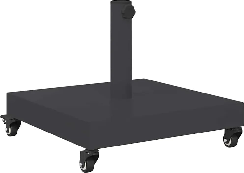 vidaXL Napernyőtalp Sötétszürke 45 x 45 x 31,5 cm