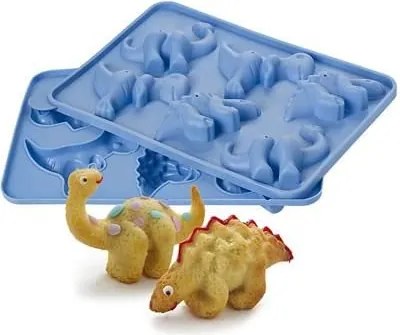 Nagy Szilikon Tortaforma Dinoszauruszok