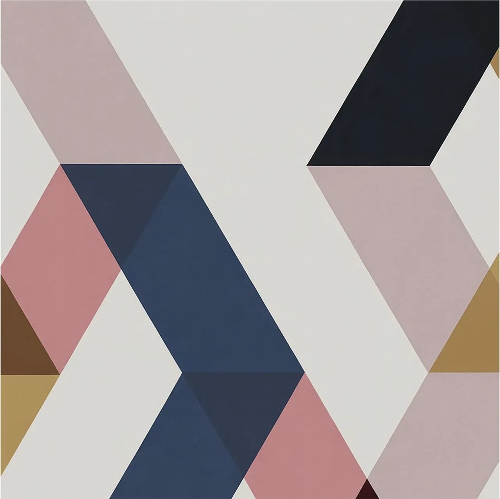 Dekoratív fotótapéta az irodába Színes rombuszok 250x250 Ragasztó